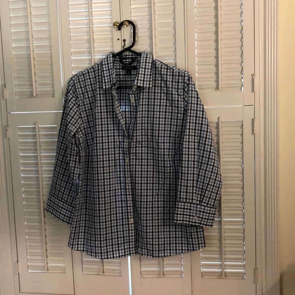 Lands End No Iron button down
